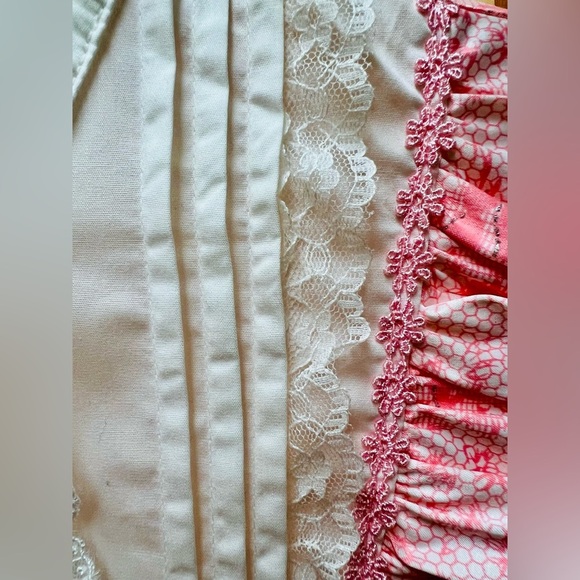 Bodyline Sweet Lolita Pink Floral OP Dress 2L Harajuku J-Fashion Kawaii 2011 New - Picture 7 of 14